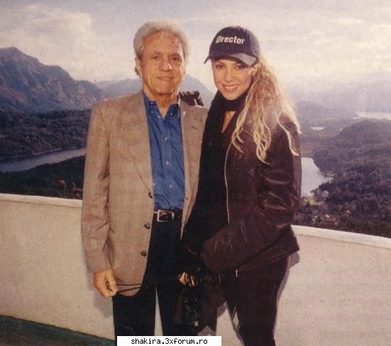 Poze cu familia - Shakira si tatal ei - Shakira's Pics