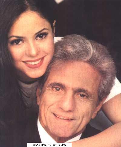 Poze cu familia - oana uite o poza cu tatal ei cand era inca - Shakira's Pics