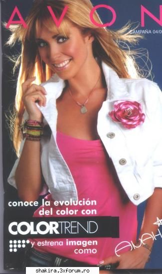 Shakira VS. Anahi (RBD) - a facut reclama sh la Avon,mai demult - Shakira VS.