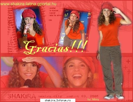 Shakira poze facute de voi - Shakira Shakira - Fan Fic
