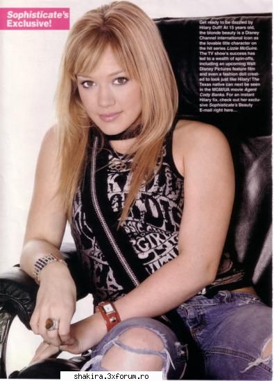 Shakira vs. Hilary Duff - ice_angel - Shakira VS.