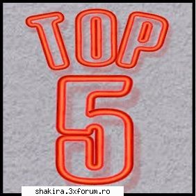 Topul vedetelor - 1.Shakira 2.Kelly Klarckson 3.Beyonce 4.Rihanna - Shakira VS.
